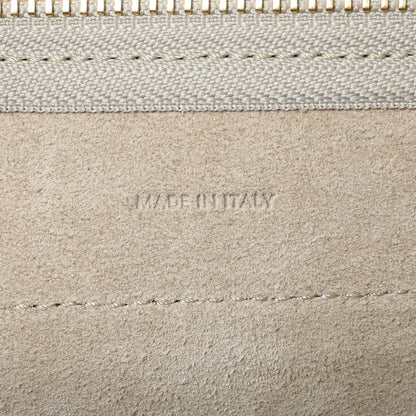 Exclusive Celine Beige Grained Calfskin Nano Belt Bag — Lifestyle View