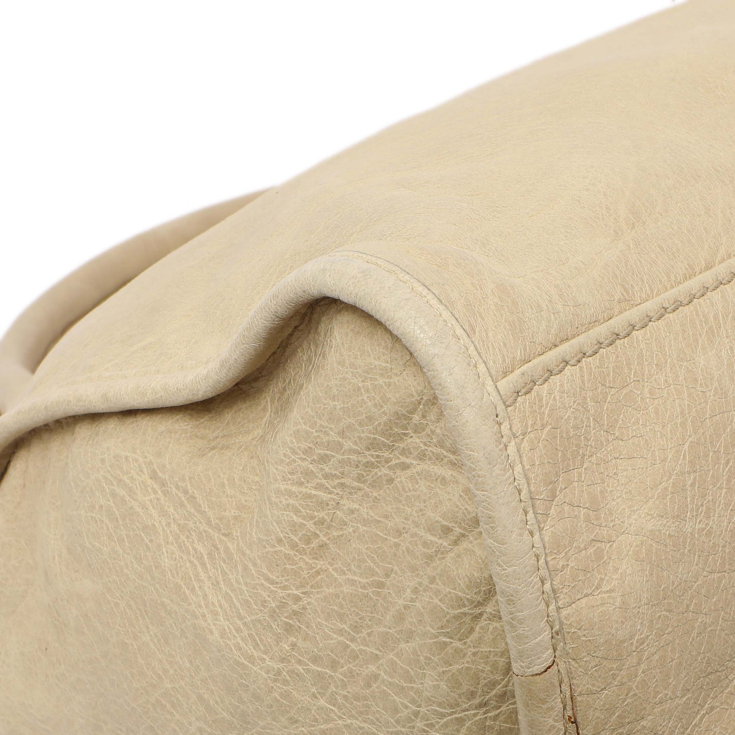 Exclusive Balenciaga Beige Lambskin Giant 21 City — Lifestyle View