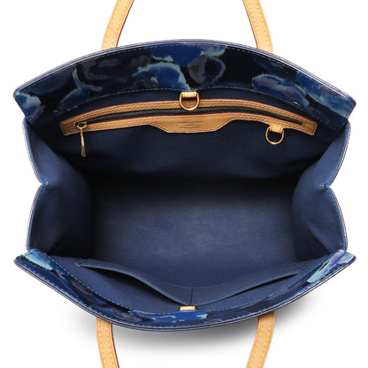 Exclusive Louis Vuitton Grand Bleu Vernis Ikat Catalina Tote — Top View