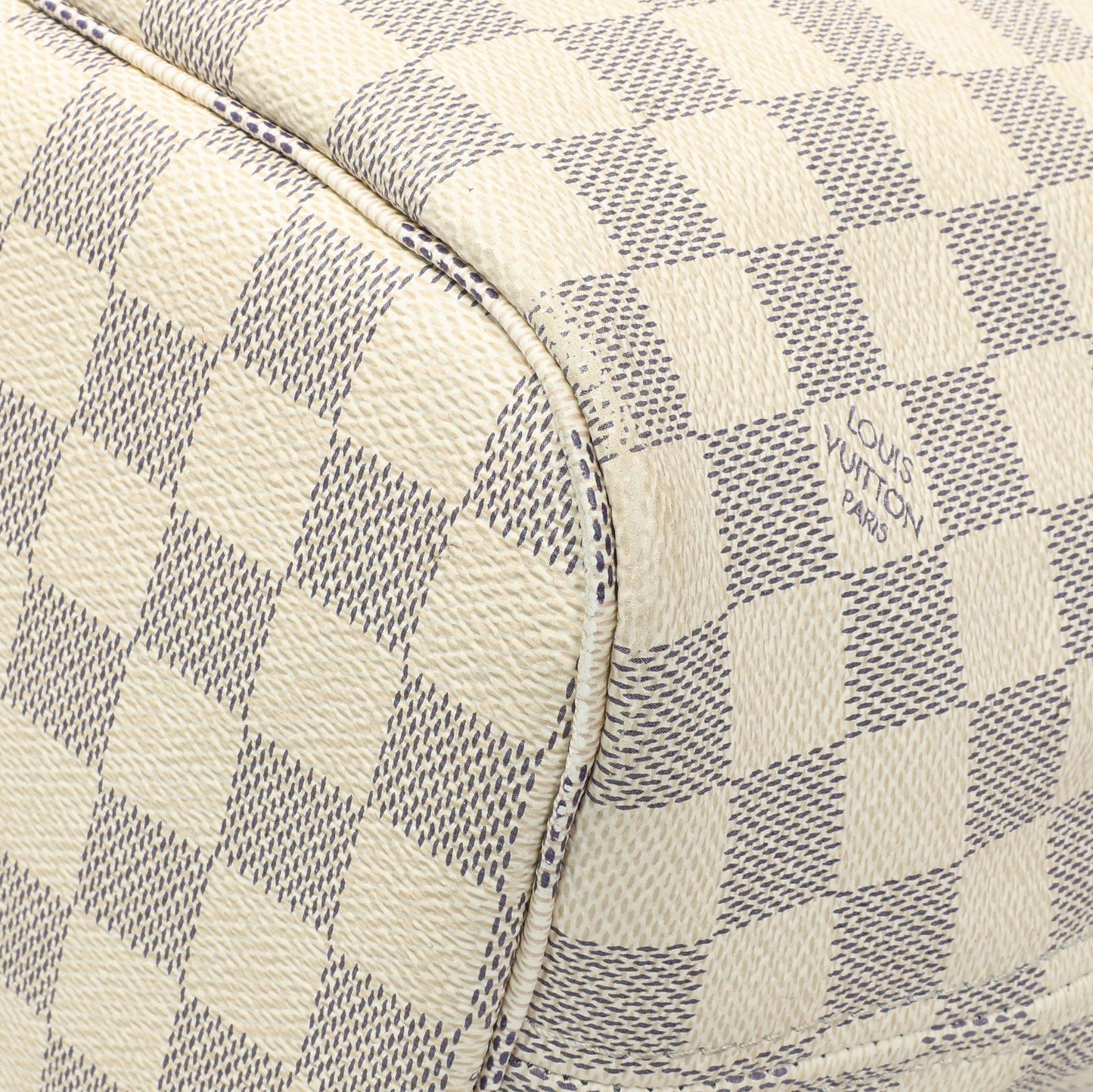 Exclusive Louis Vuitton Damier Azur Neverfull MM — Alternate View 7