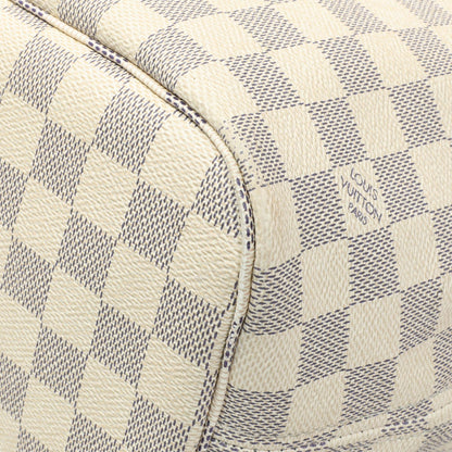 Exclusive Louis Vuitton Damier Azur Neverfull MM — Alternate View 7