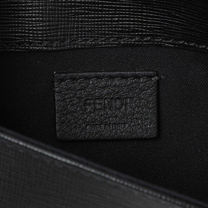 Exclusive Fendi Black Karlito Wallet on Chain — Detail View