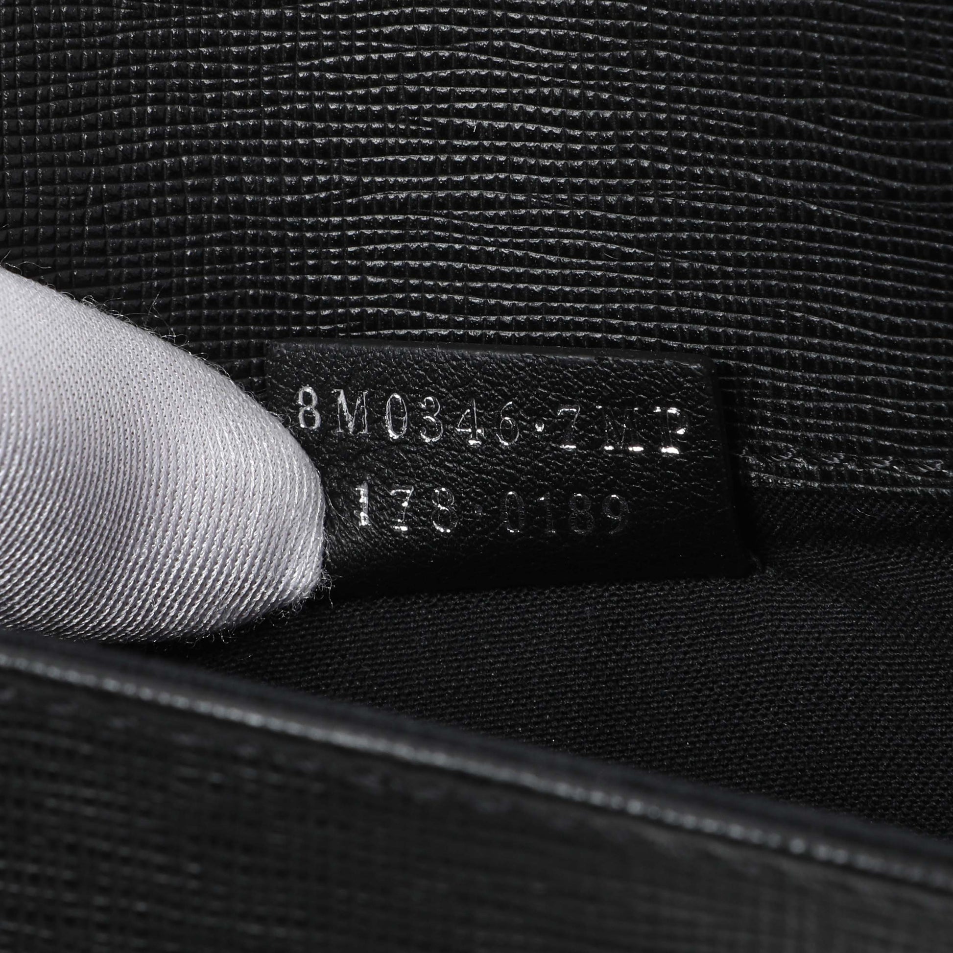 Exclusive Fendi Black Karlito Wallet on Chain — Lifestyle View