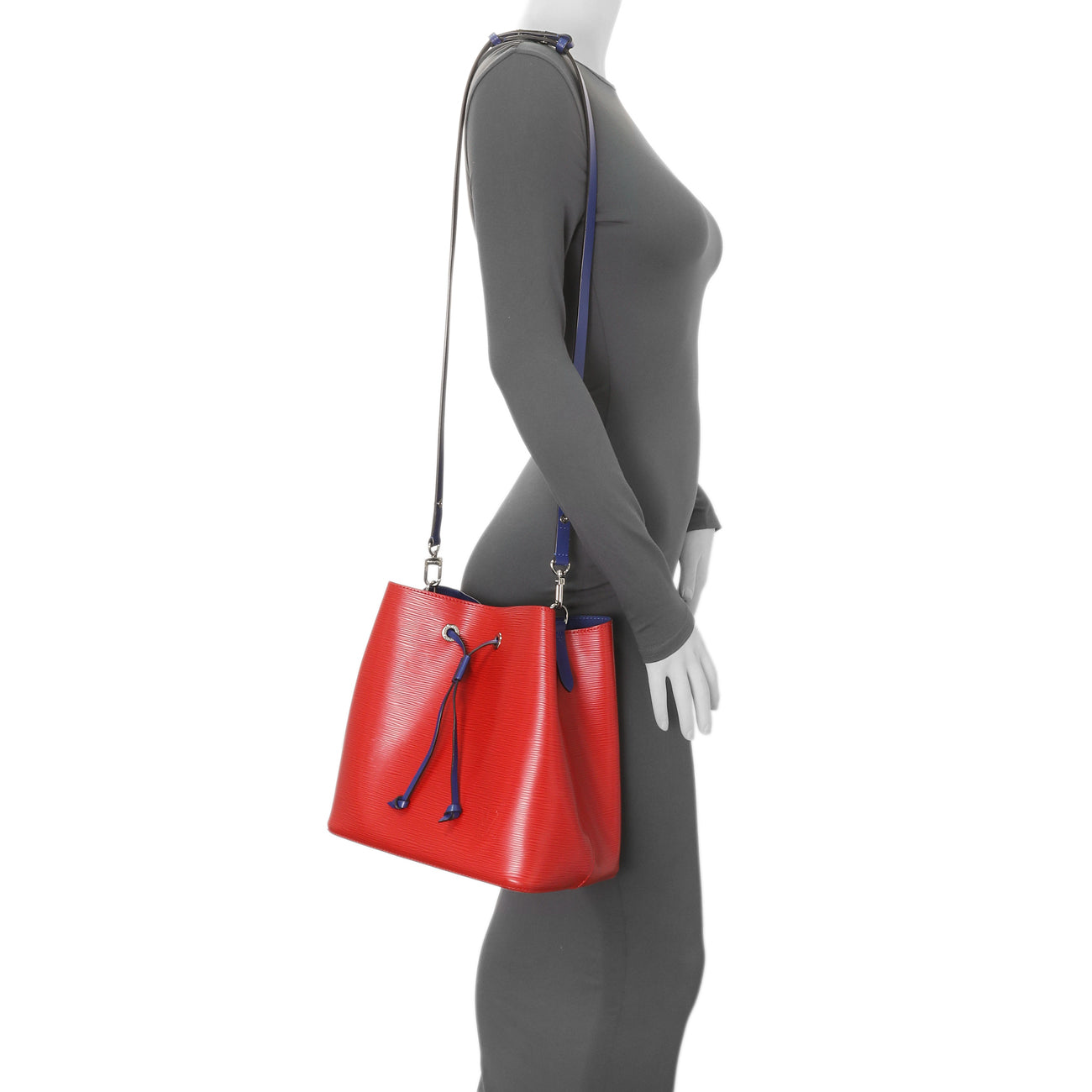 Exclusive Louis Vuitton Coquelicot Epi Neonoe MM — Alternate View 13