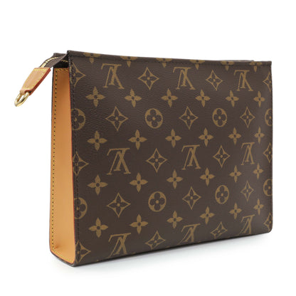 Exclusive Louis Vuitton Toiletry Pouch On Chain — Side View