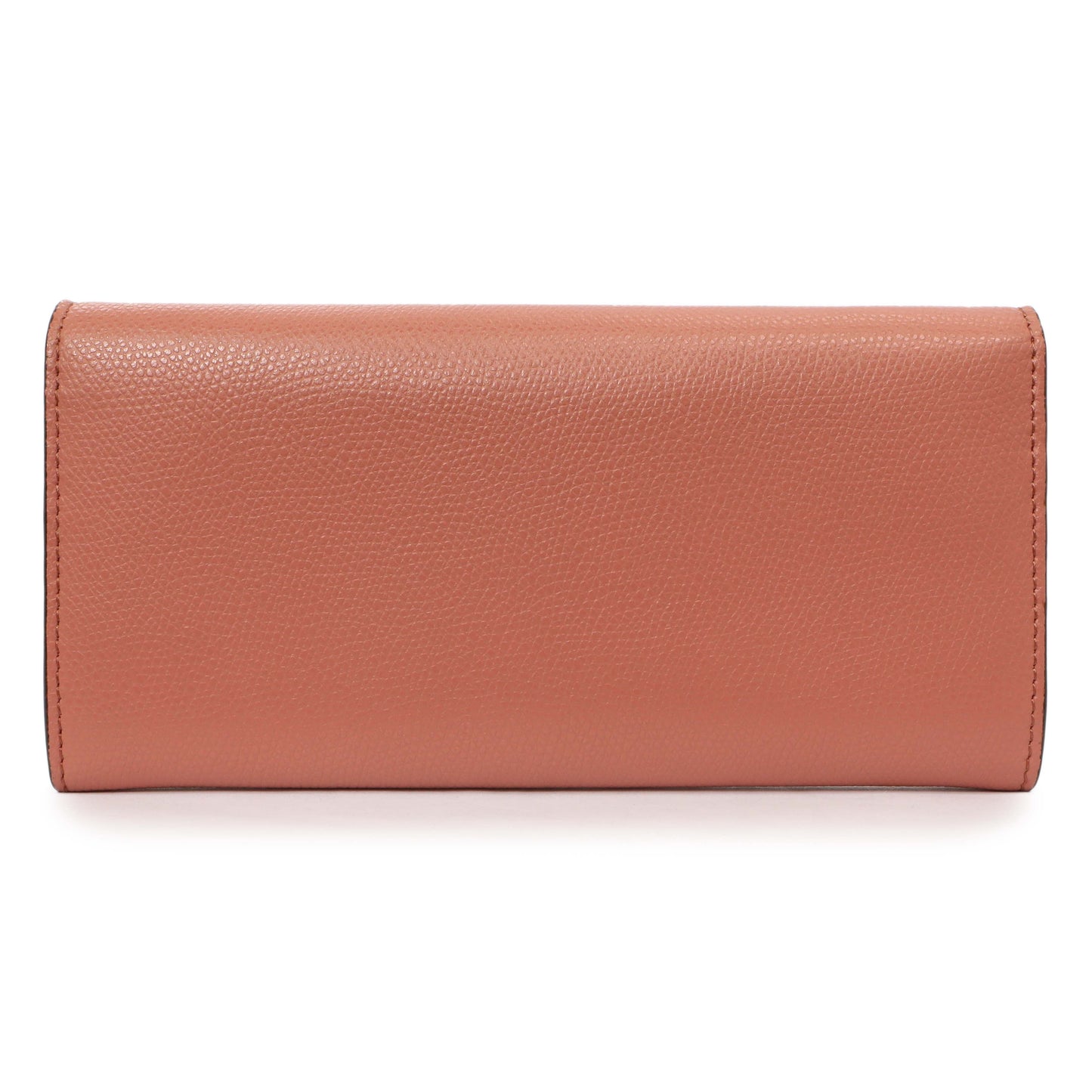Exclusive Fendi Pink Vitello Cruise F is Fendi Continental Envelope Wallet on Chain — Side View