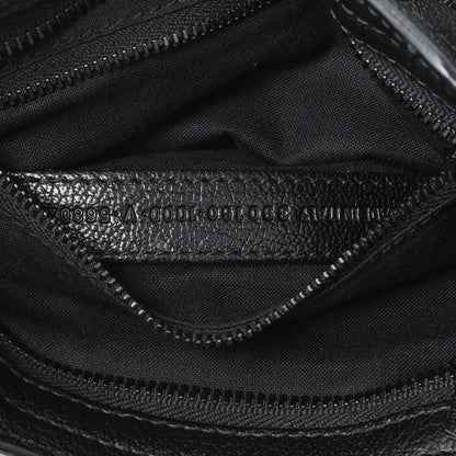 Exclusive Balenciaga Black Chevre Metallic Edge Mini City — Alternate View 10