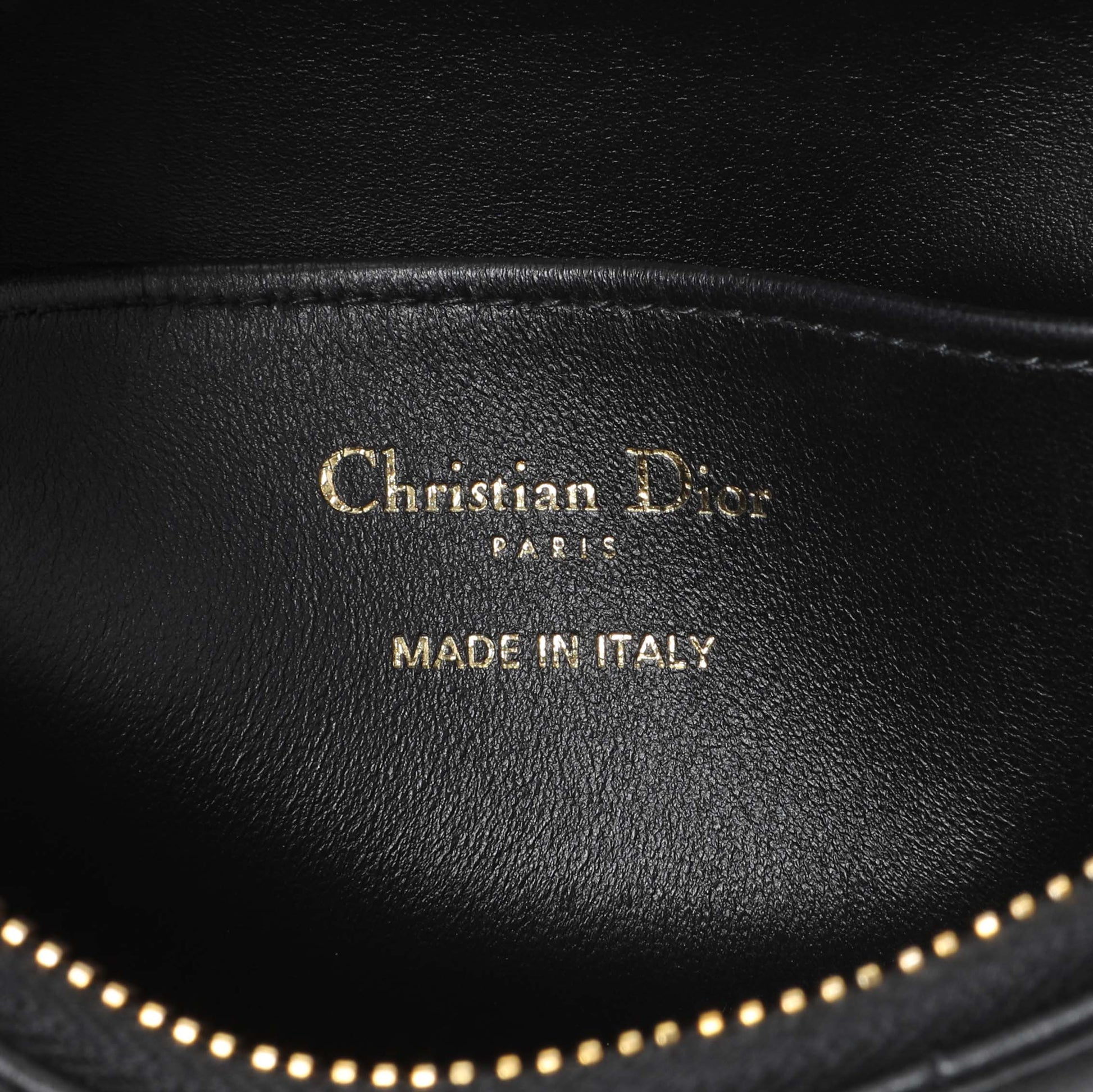 Exclusive Christian Dior Black Miss Caro Diorling Mini Bag with Chain — Alternate View 9