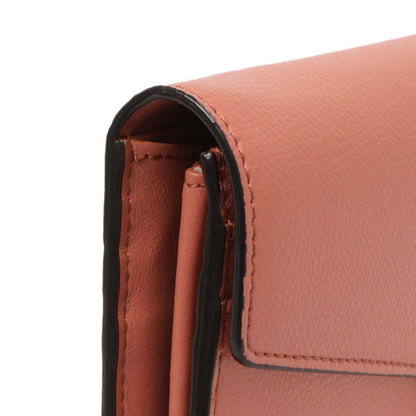 Exclusive Fendi Pink Vitello Cruise F is Fendi Continental Envelope Wallet on Chain — Alternate View 8