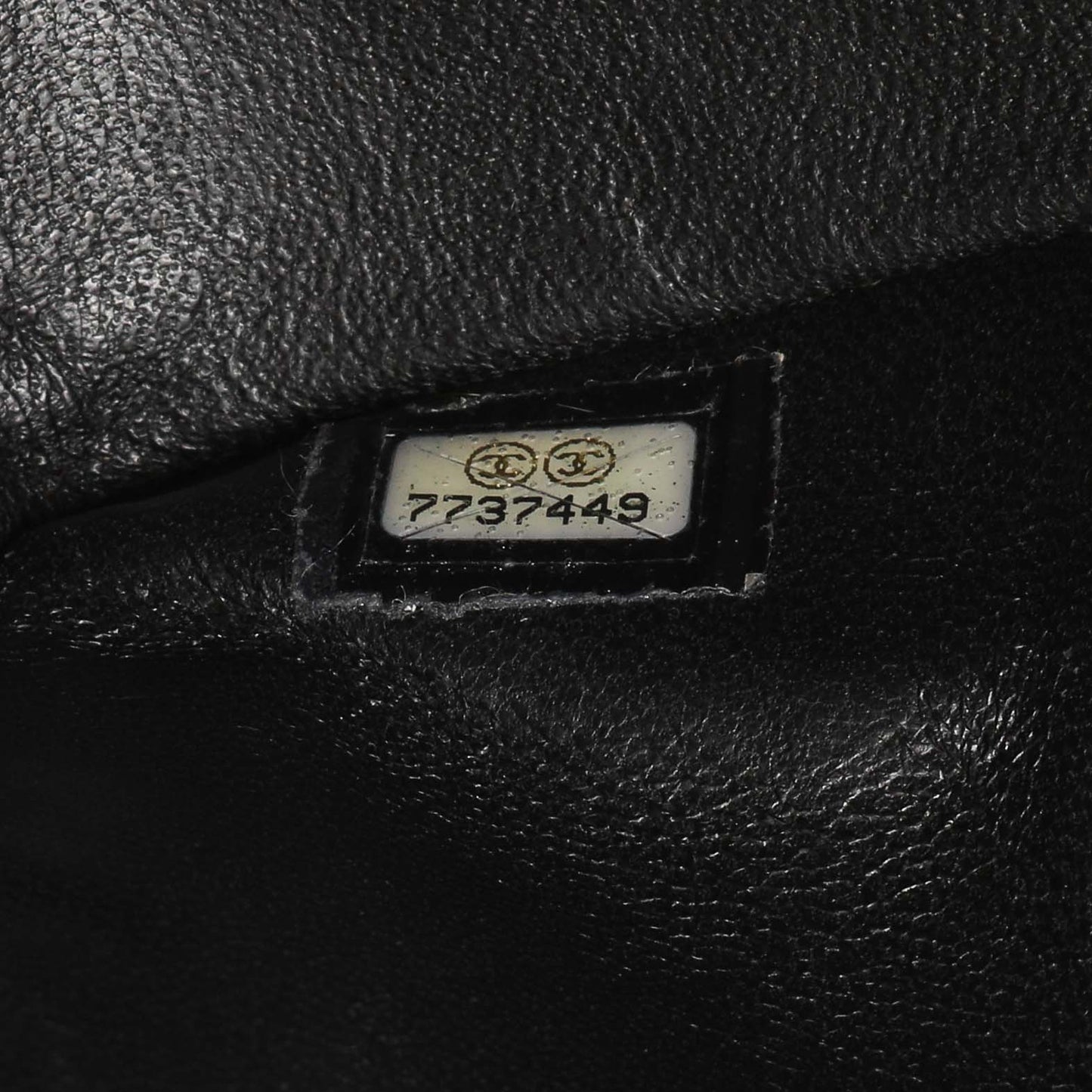 Exclusive Chanel Black Quilted Caviar Medium Classic Double Flap — Lifestyle View
