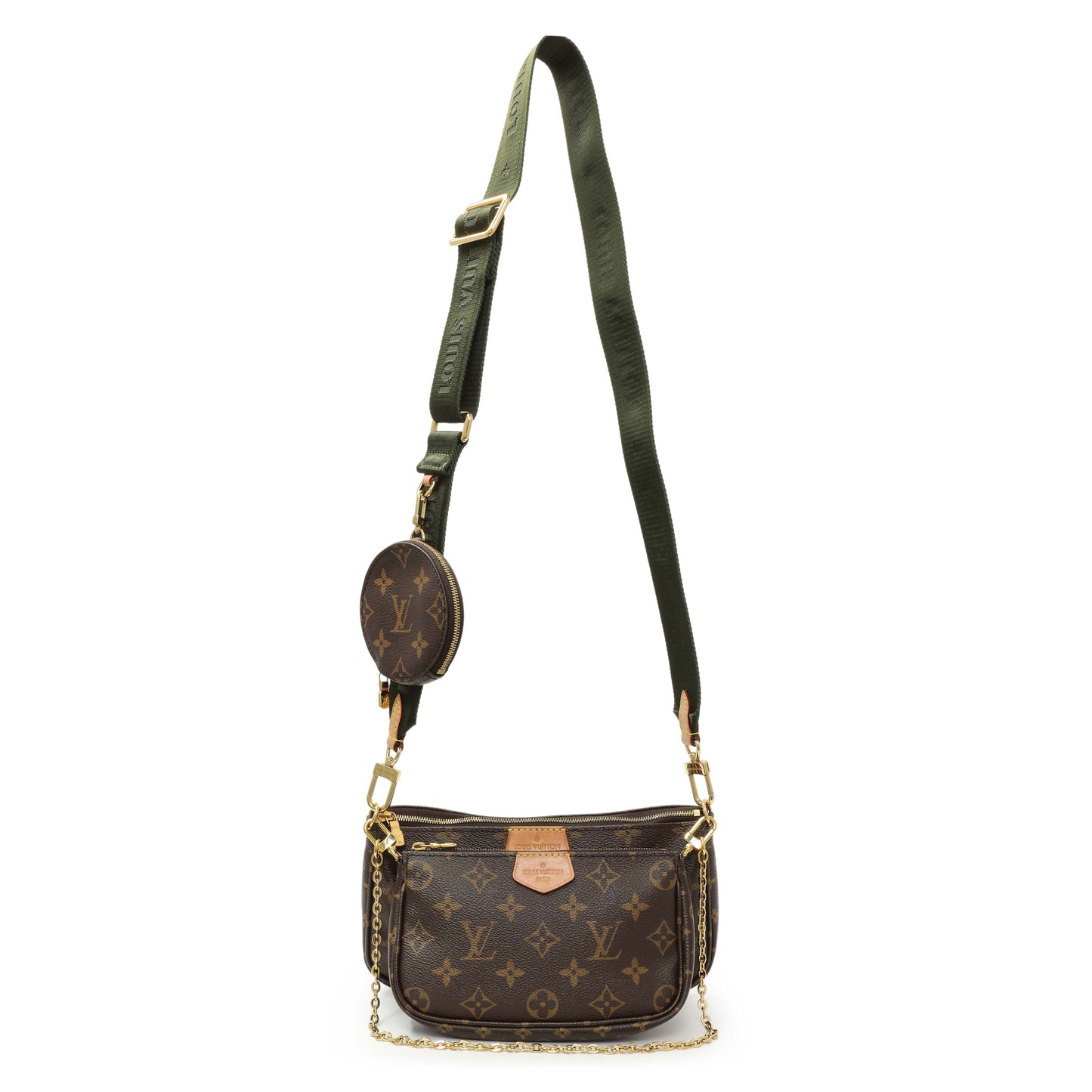 Exclusive Louis Vuitton Monogram Multi Pochette Accessories — Front View