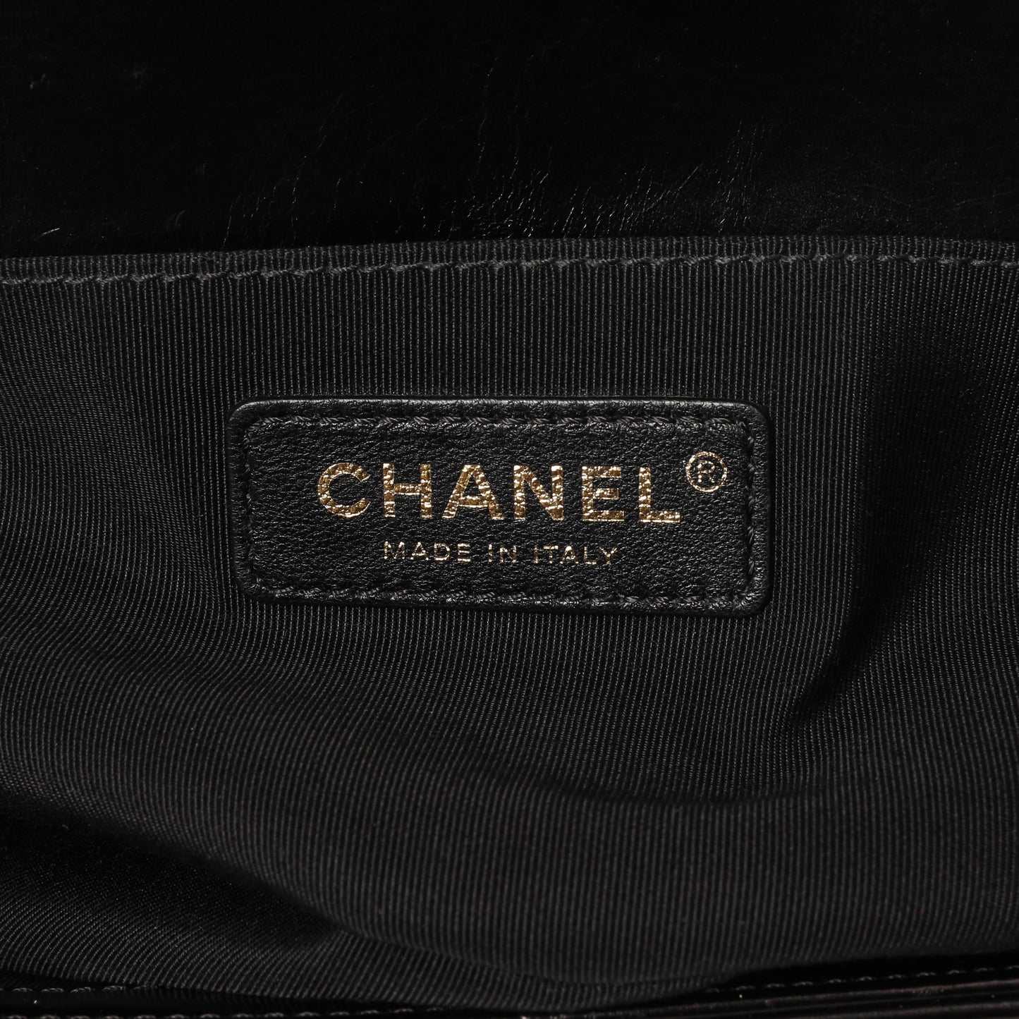 Exclusive Chanel Black Shearling Medium Boy Bag — Alternate View 10