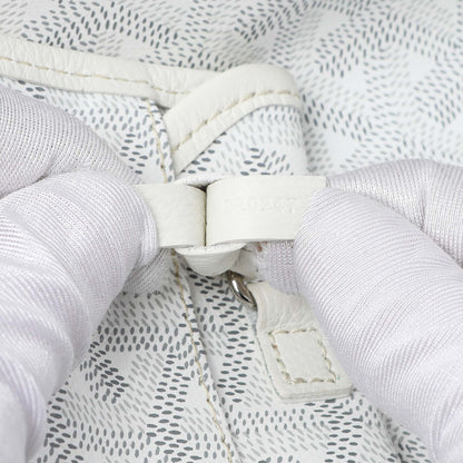 Exclusive Goyard White Goyardine Saint Louis PM — Alternate View 10