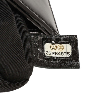 Exclusive Chanel Black Shearling Medium Boy Bag — Alternate View 11
