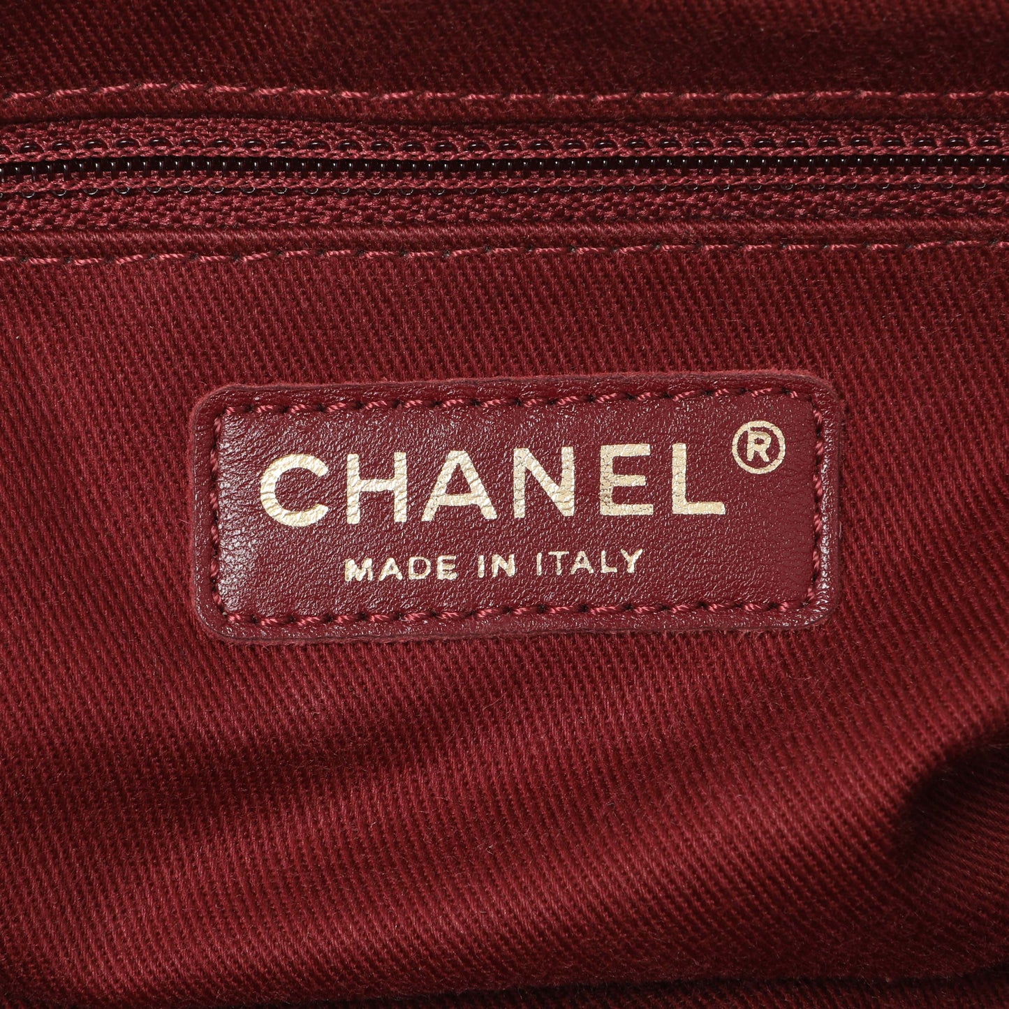 Exclusive Chanel Black Quilted Aged Calfskin Pondichery Flap — Detail View