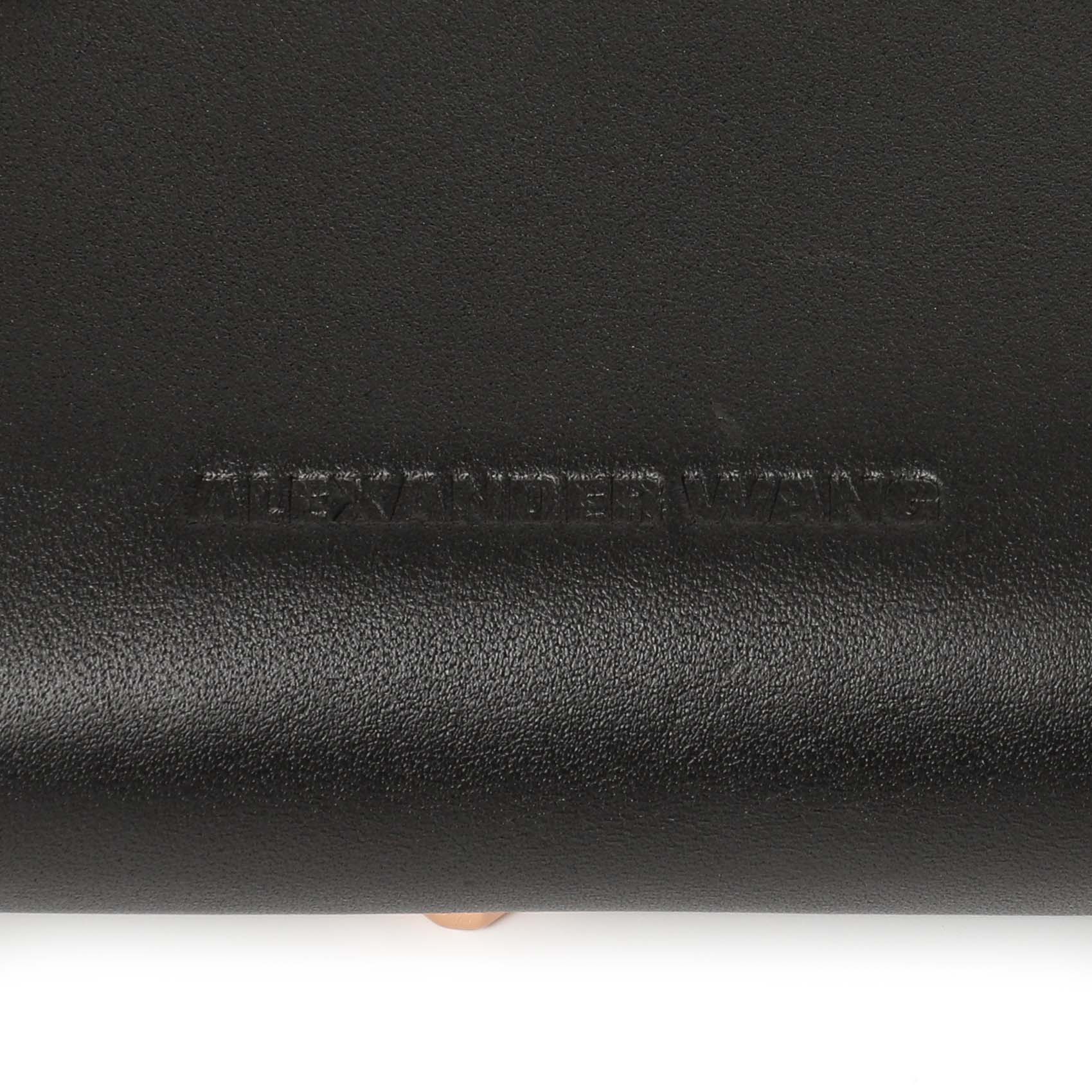 Exclusive Alexander Wang Black Calfskin Prisma Belt Bag — Alternate View 9
