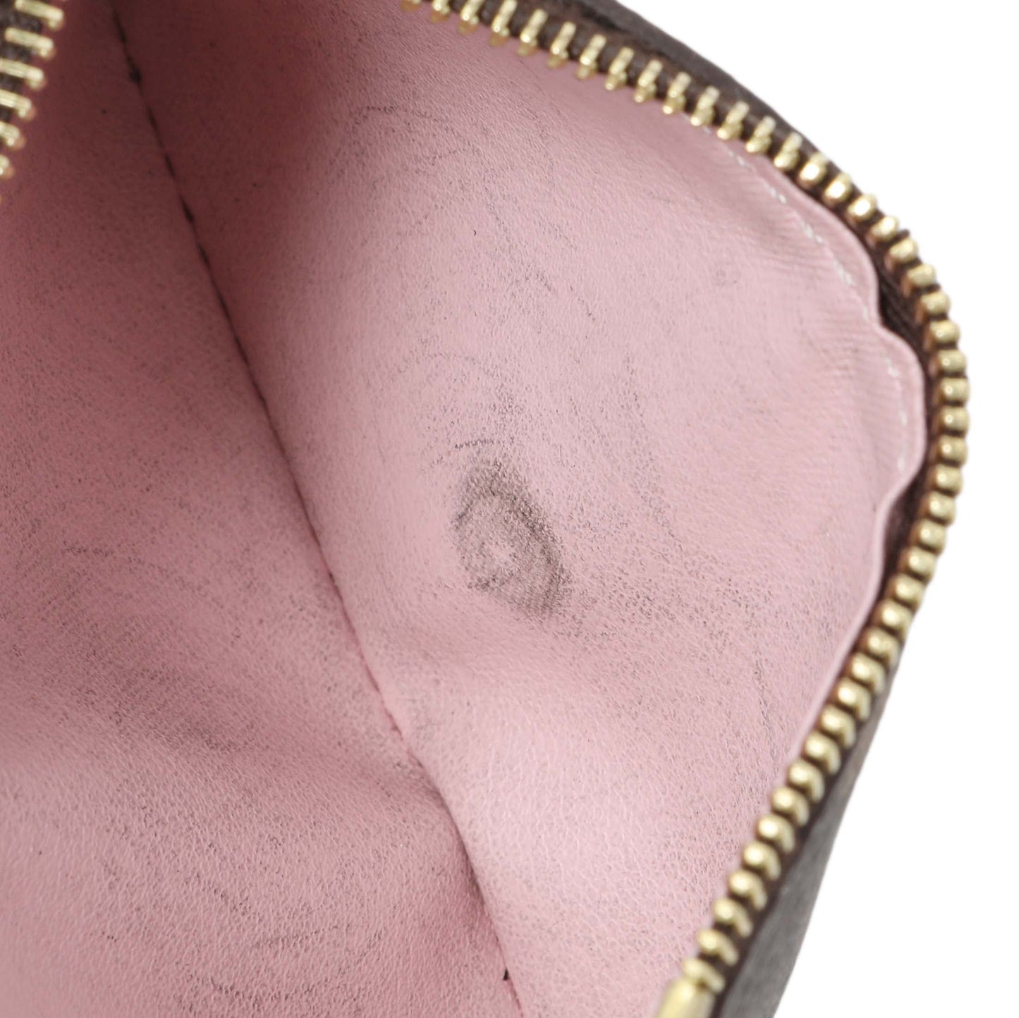 Exclusive Louis Vuitton Rose Ballerine Monogram Rosalie Coin Purse — Lifestyle View