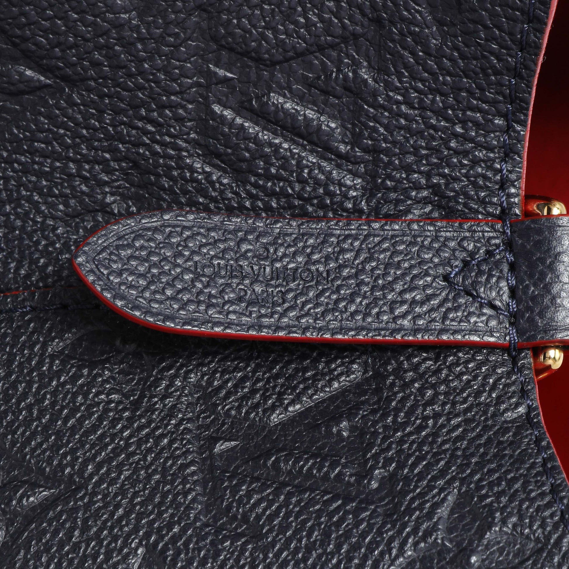 Exclusive Louis Vuitton Marine Rouge Empreinte Neonoe MM — Alternate View 9