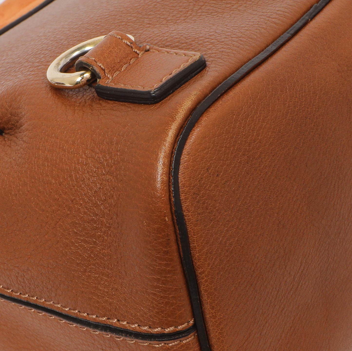 Exclusive Chloe Tan Suede Calfskin Mini Faye Backpack — Alternate View 7