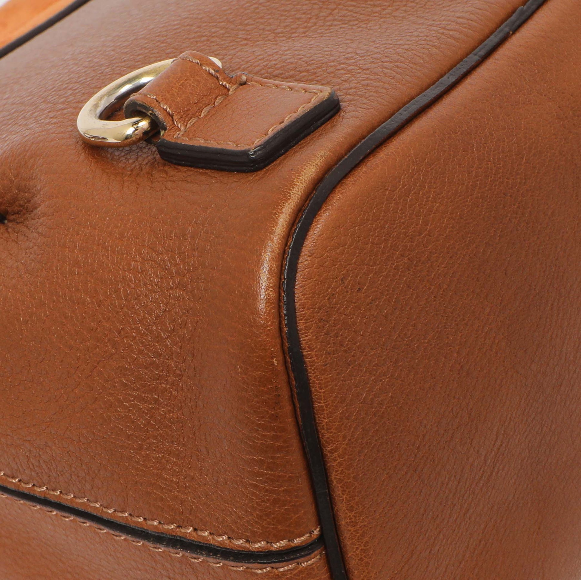 Exclusive Chloe Tan Suede Calfskin Mini Faye Backpack — Alternate View 7