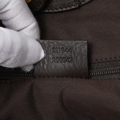 Exclusive Gucci Brown Monogram Medium Sukey — Alternate View 10