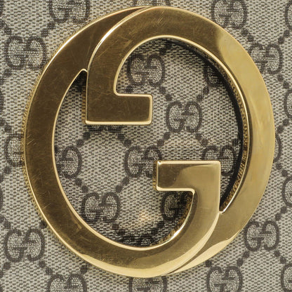 Exclusive Gucci GG Supreme Monogram Textured Dollar Calfskin Blondie Chain Shoulder Flap — Alternate View 7