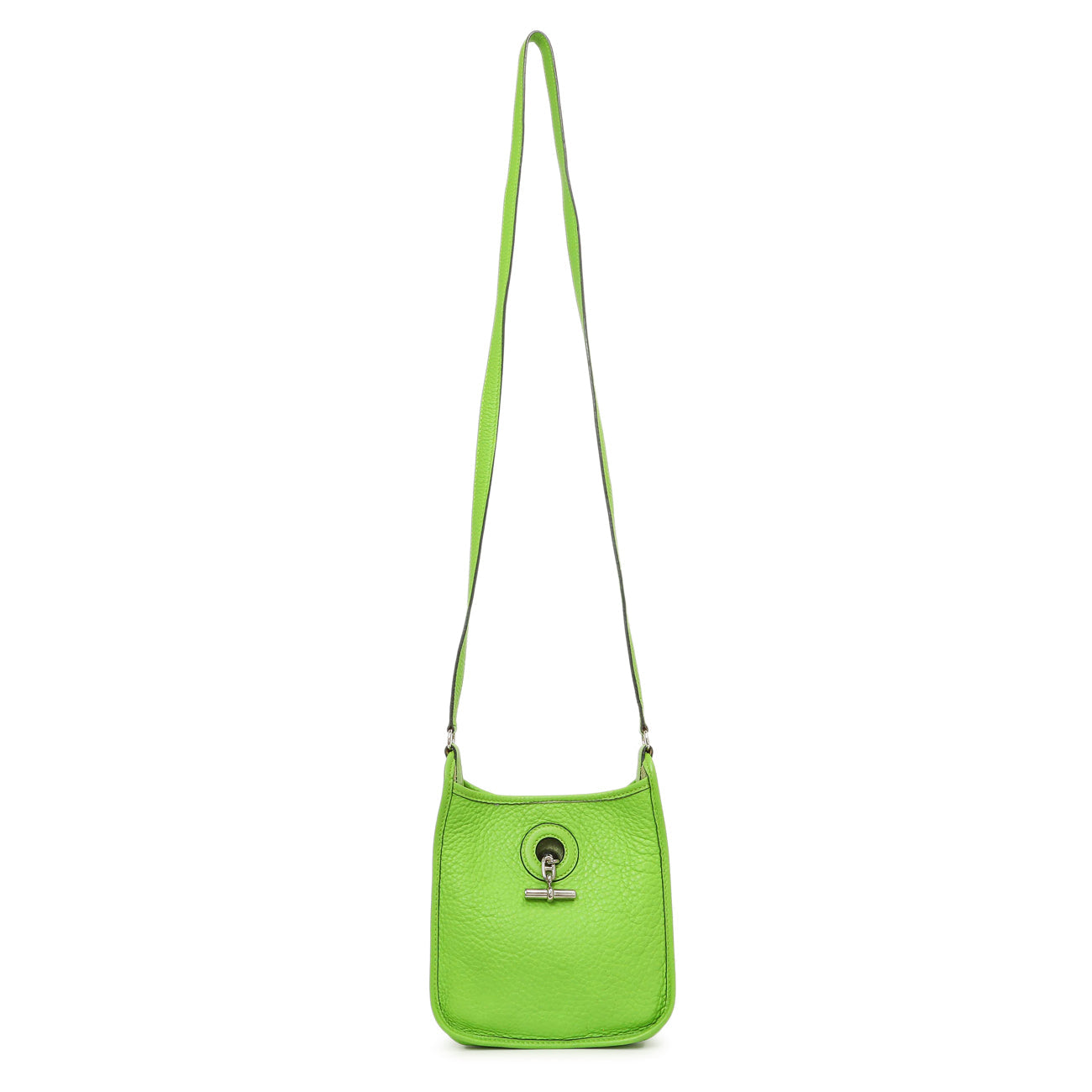 Exclusive Hermes Green Clemence Vespa TPM — Front View