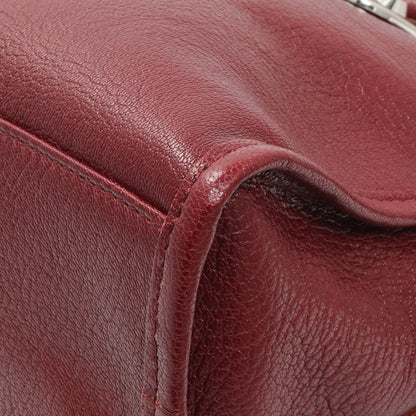 Exclusive Balenciaga Burgundy Chevre Metallic Edge Hardware S City — Alternate View 7