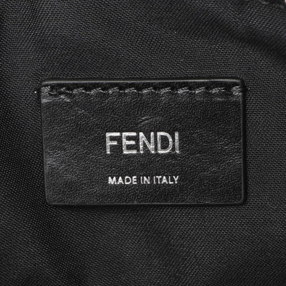 Exclusive Fendi Diagonal Brown FF Canvas Camera Case — Detail View