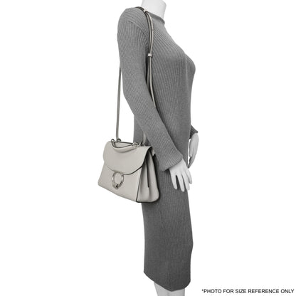 Exclusive Salvatore Ferragamo Grey Calfskin Small Margot Top Handle — Alternate View 7