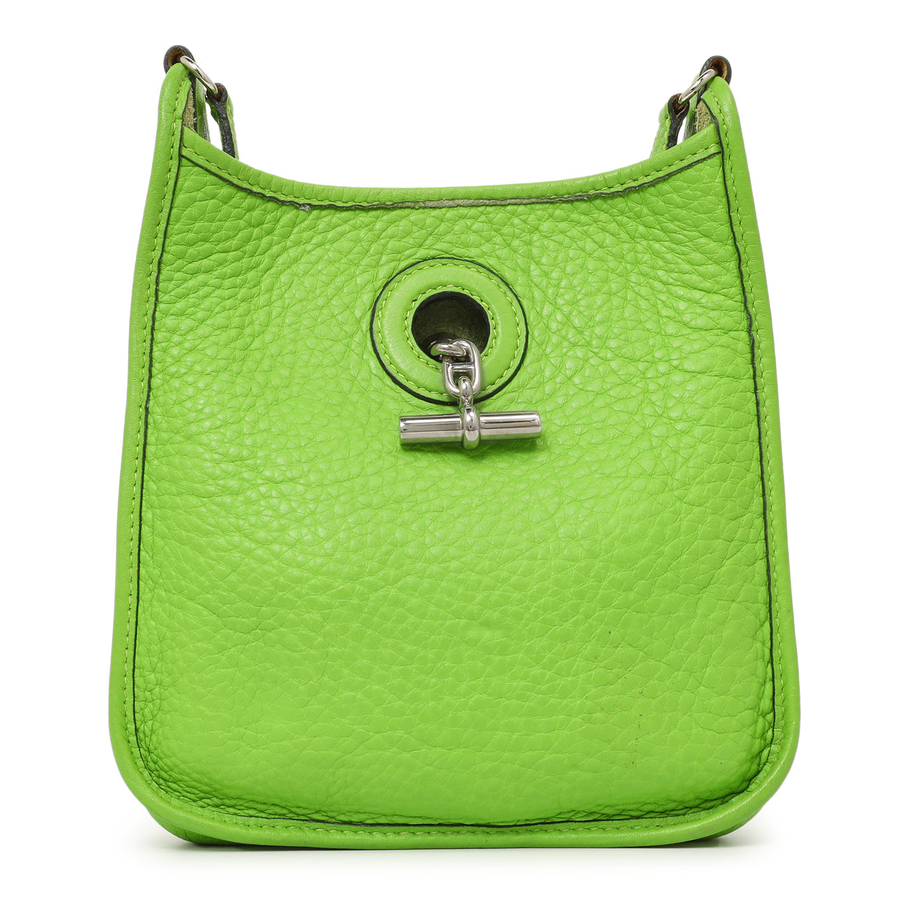 Exclusive Hermes Green Clemence Vespa TPM — Side View