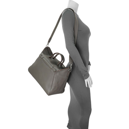 Exclusive Hermes Grey Evergrain Sac Oxer w/ Strap — Alternate View 7