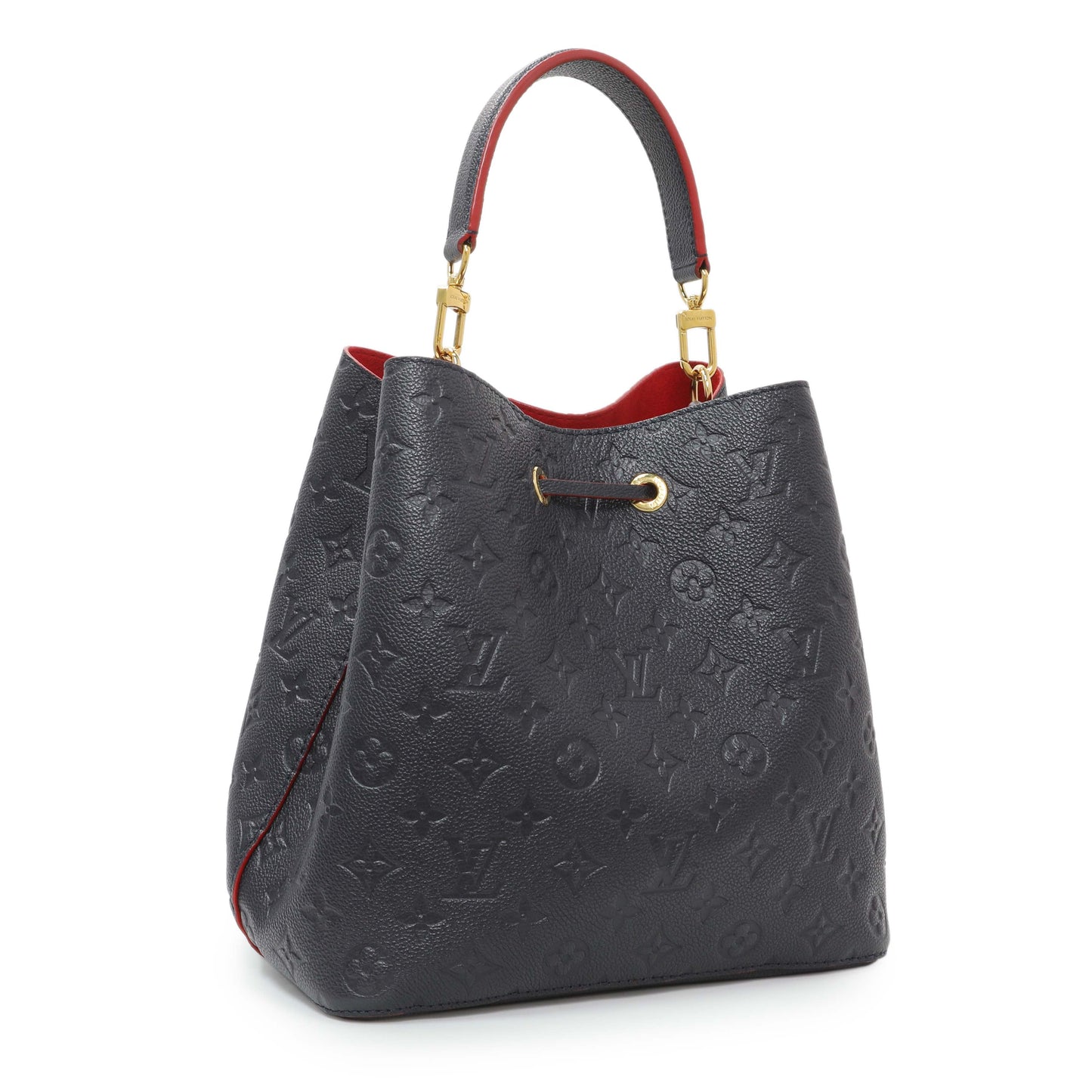 Exclusive Louis Vuitton Marine Rouge Empreinte Neonoe MM — Side View