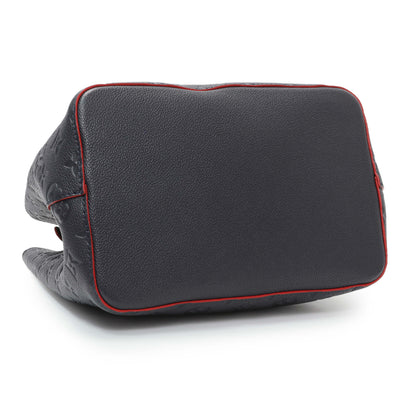 Exclusive Louis Vuitton Marine Rouge Empreinte Neonoe MM — Back View