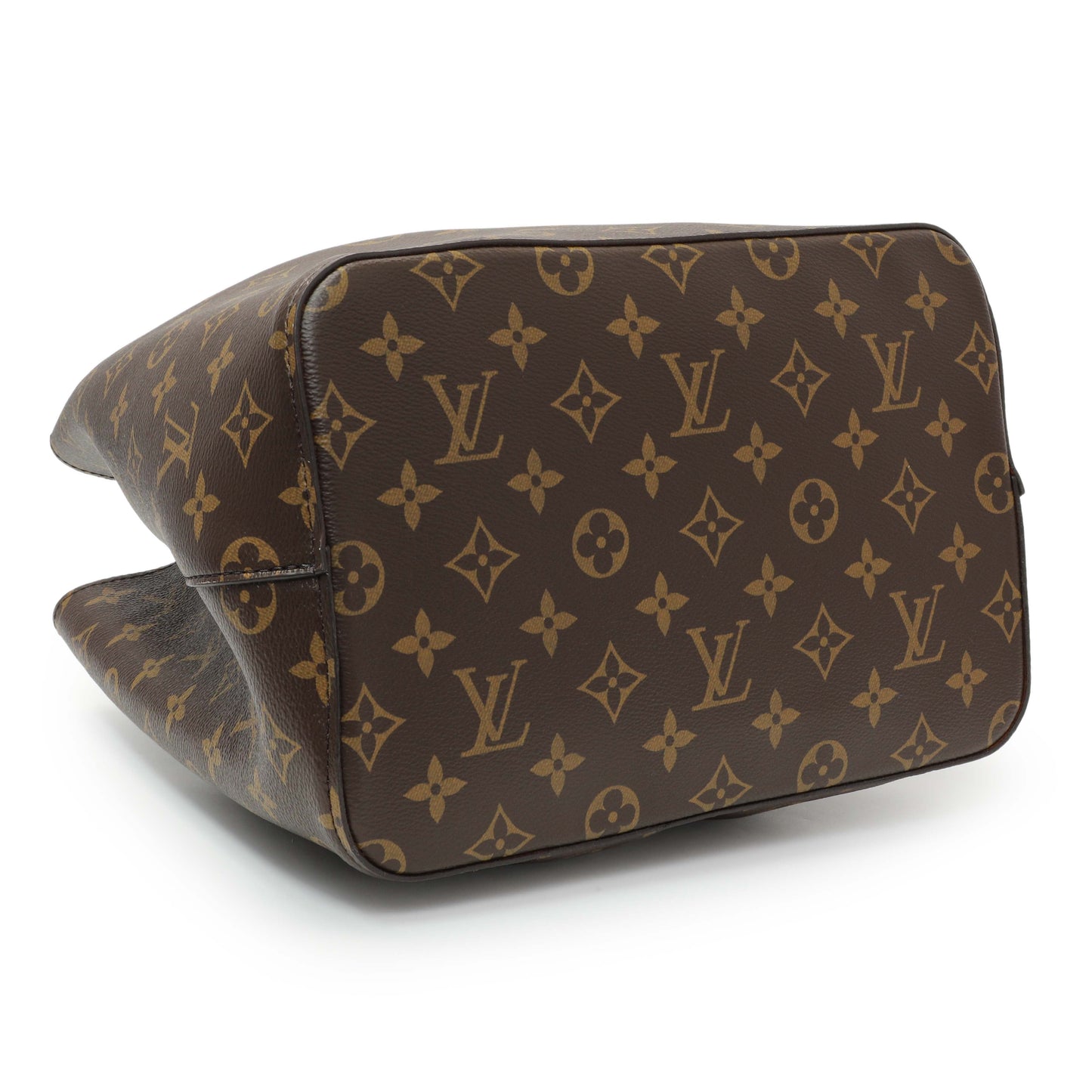 Exclusive Louis Vuitton Caramel Monogram Neonoe MM — Back View