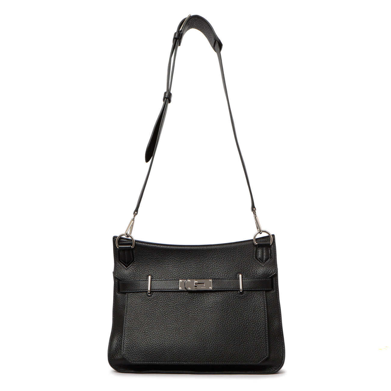 Exclusive Hermes Bleu Nuit Clemence Jypsiere 34 — Front View