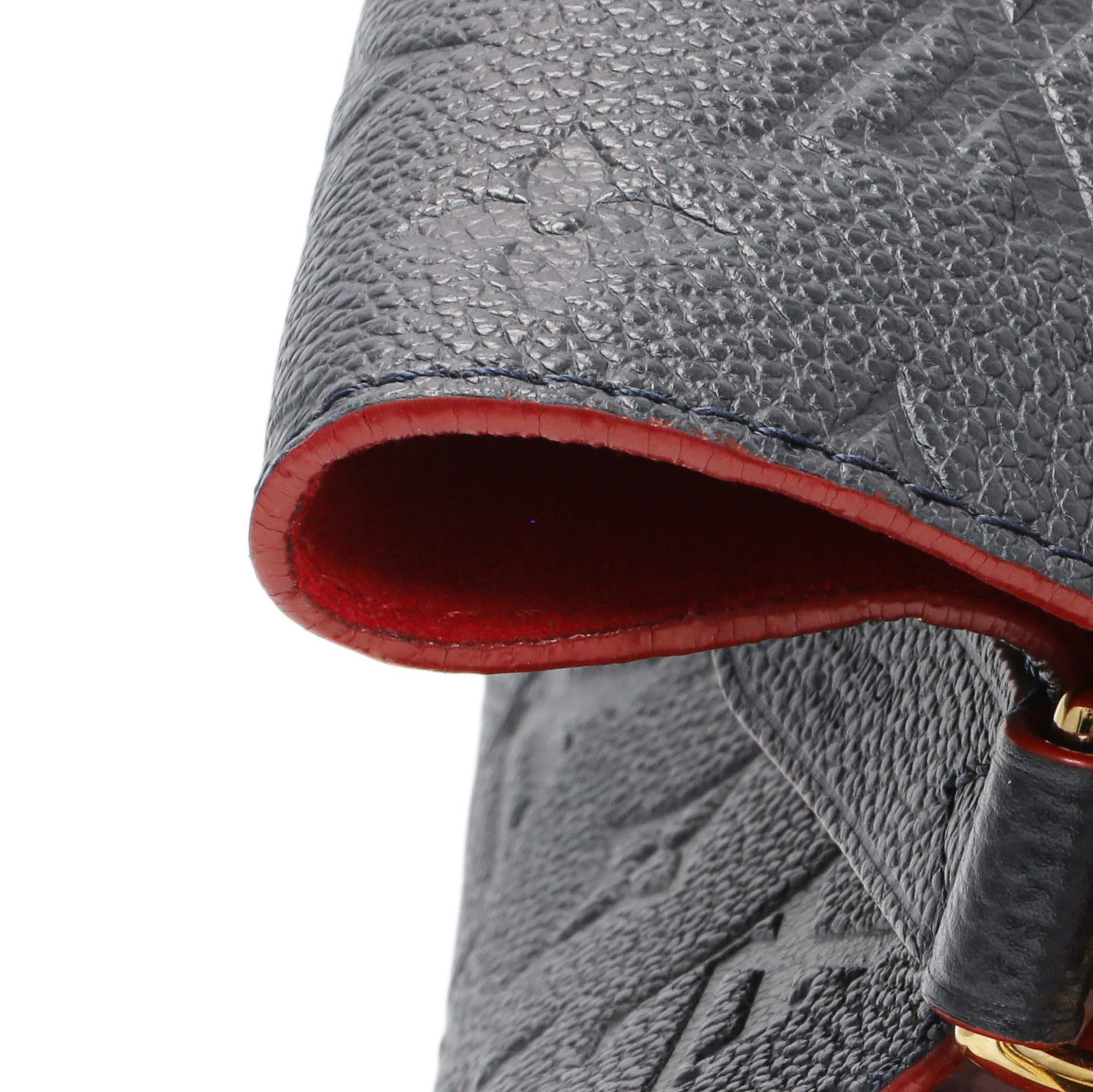 Exclusive Louis Vuitton Marine Rouge Empreinte Neonoe MM — Alternate View 12