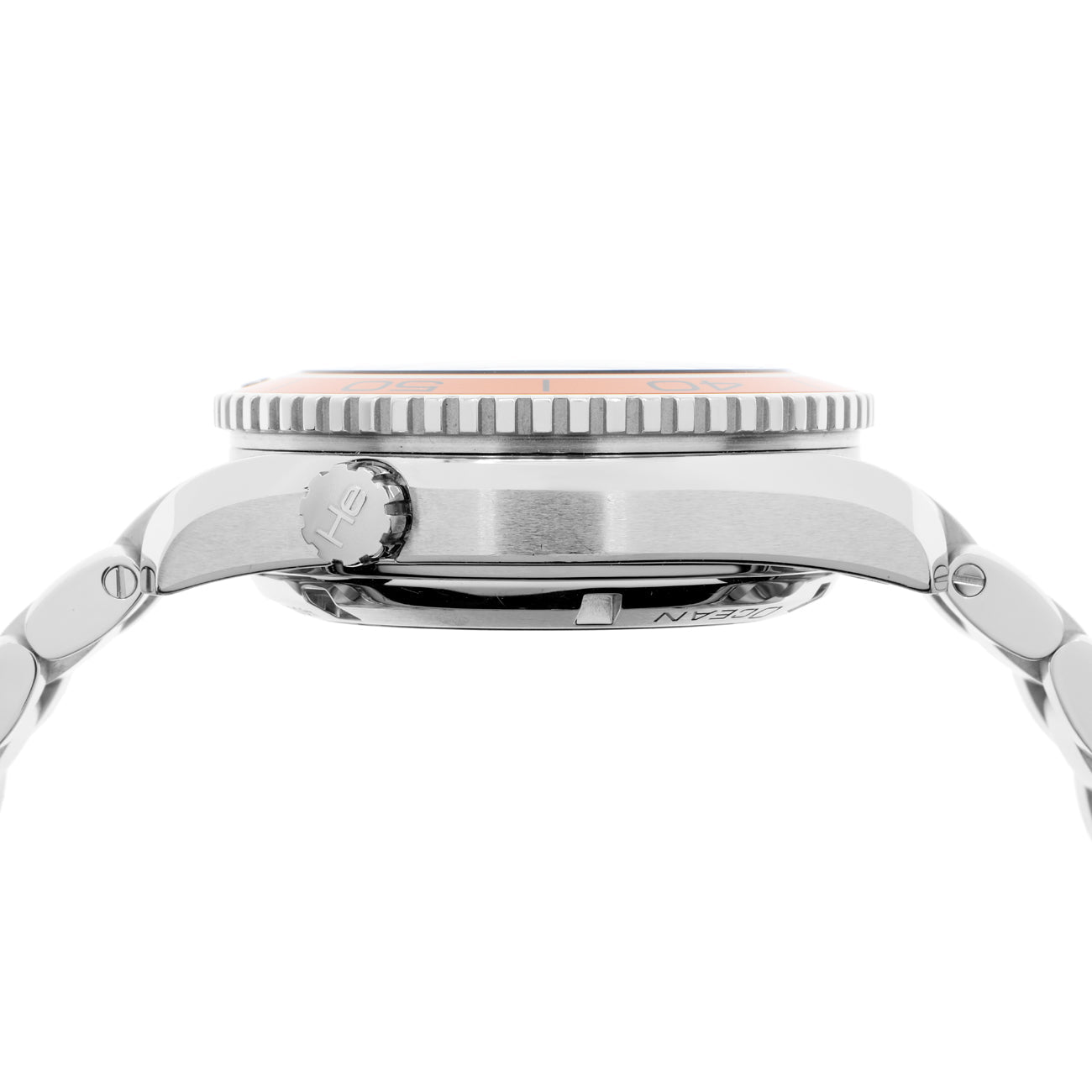 Exclusive Omega Stainless Steel Seamaster Planet Ocean 600M 232.30.42.21.01.002 — Back View