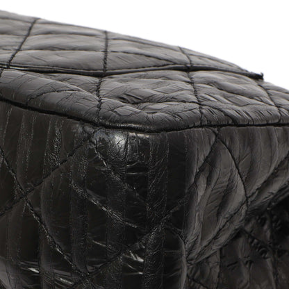 Exclusive Chanel Black Metallic Striped 2.55 Reissue Double Flap 227 — Alternate View 8