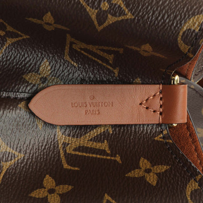 Exclusive Louis Vuitton Caramel Monogram Neonoe MM — Detail View