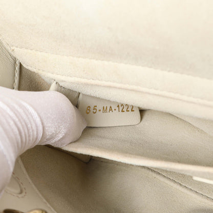 Exclusive Christian Dior White Lambskin Cannage Medium Lady D-Joy — Lifestyle View