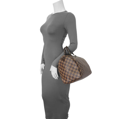 Exclusive Louis Vuitton Damier Ebene Speedy 30 — Alternate View 11