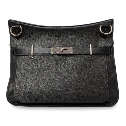 Exclusive Hermes Bleu Nuit Clemence Jypsiere 34 — Side View