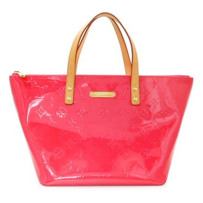 Exclusive Louis Vuitton Pink Vernis Bellevue PM — Front View