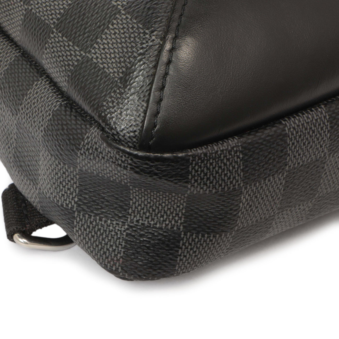 Exclusive Louis Vuitton Damier Graphite Avenue Sling Bag — Top View