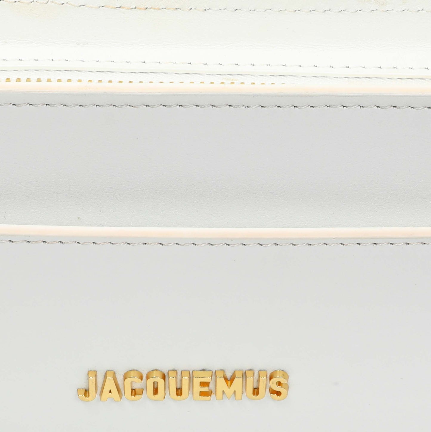Exclusive Jacquemus White Calfskin Le Ciuciu Satchel — Alternate View 8