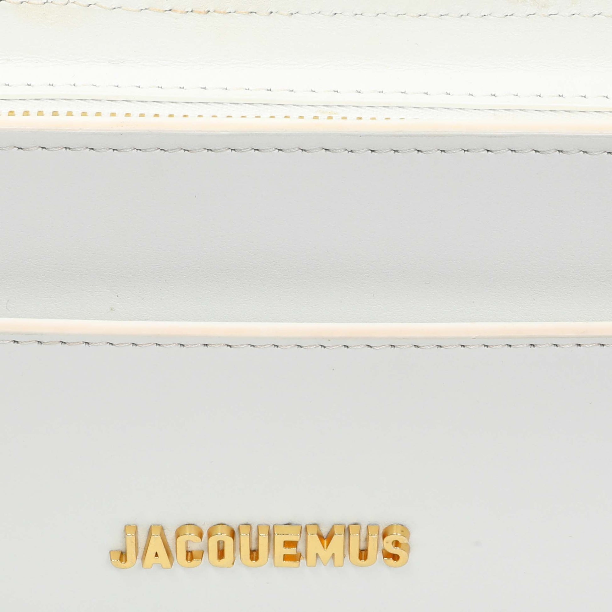 Exclusive Jacquemus White Calfskin Le Ciuciu Satchel — Alternate View 8
