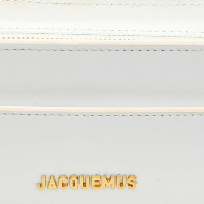 Exclusive Jacquemus White Calfskin Le Ciuciu Satchel — Alternate View 8