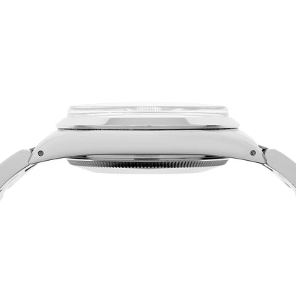 Exclusive Rolex Stainless Steel Oyster Perpetual Date 15000 — Back View