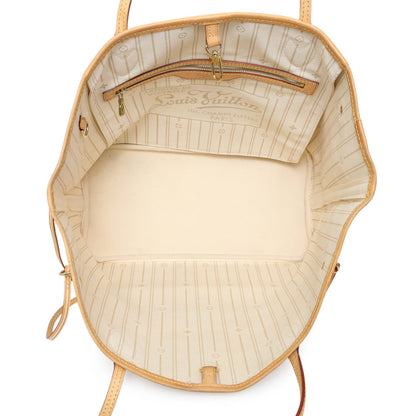 Exclusive Louis Vuitton Damier Azur Neverfull MM — Alternate View 8